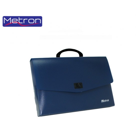METRON ΤΣΑΝΤΑ ΣΧΕΔΙΟΥ 26x35x5 ΜΠΛΕ